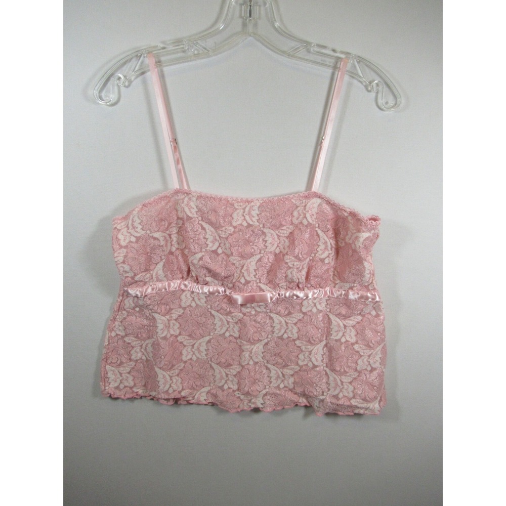Avon Stretch Lace Camisole Women Medium Pink